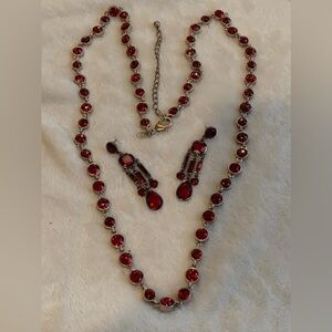 Vintage Necklace and Earrings Set